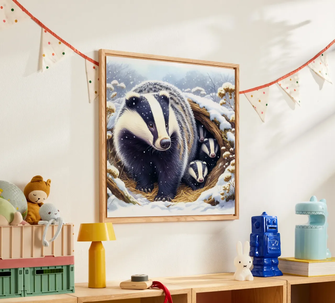 Tasso in inverno plexiglass da ARTOMATIC