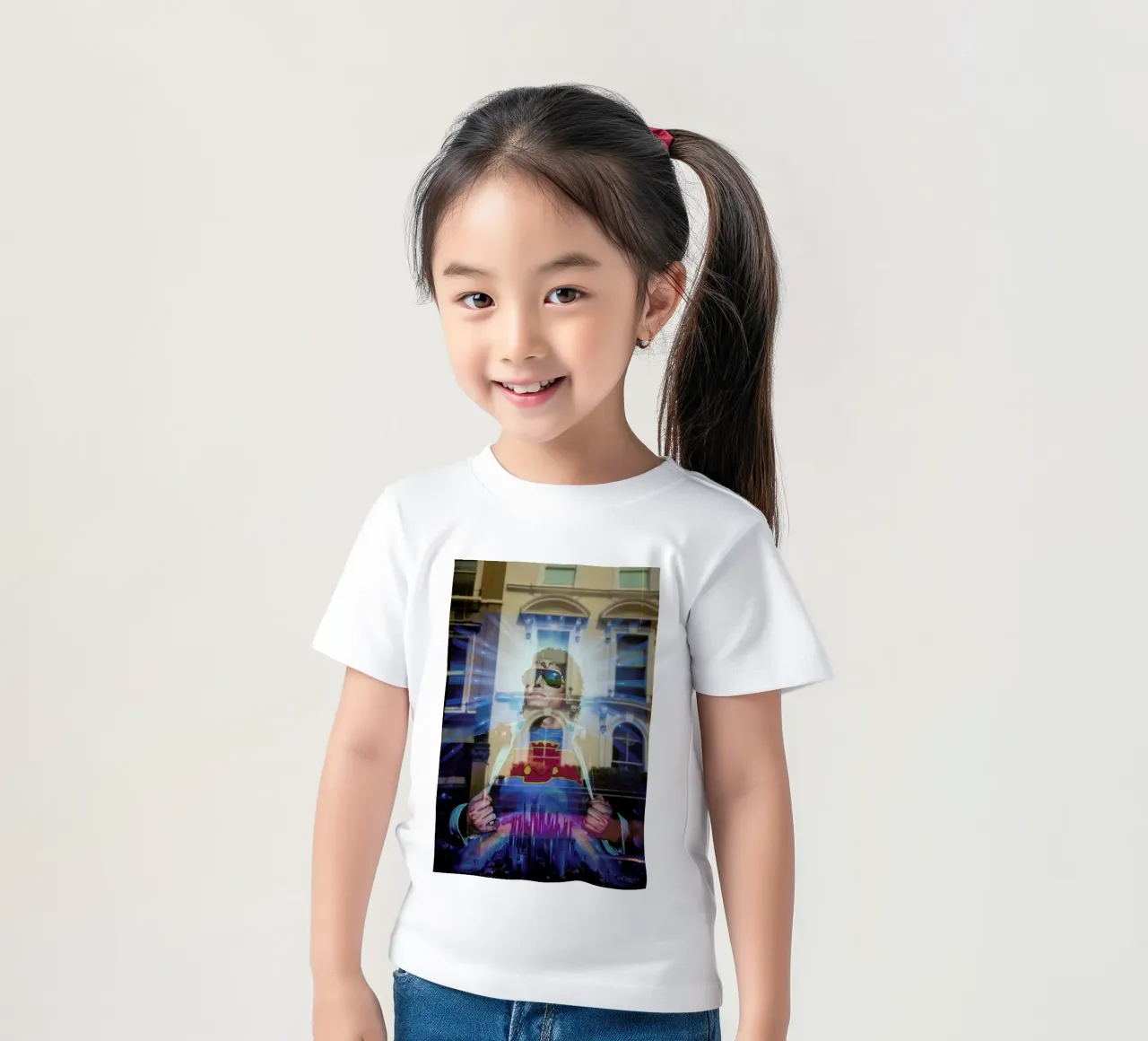 Michael Jackson kids t-shirt by Flo Klein