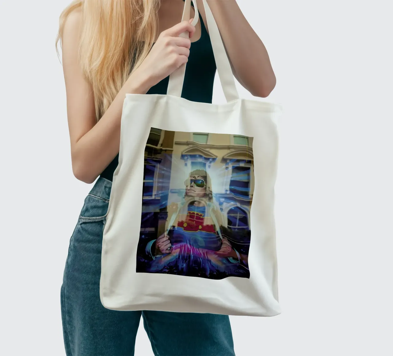Michael Jackson borsa in juta da Flo Klein