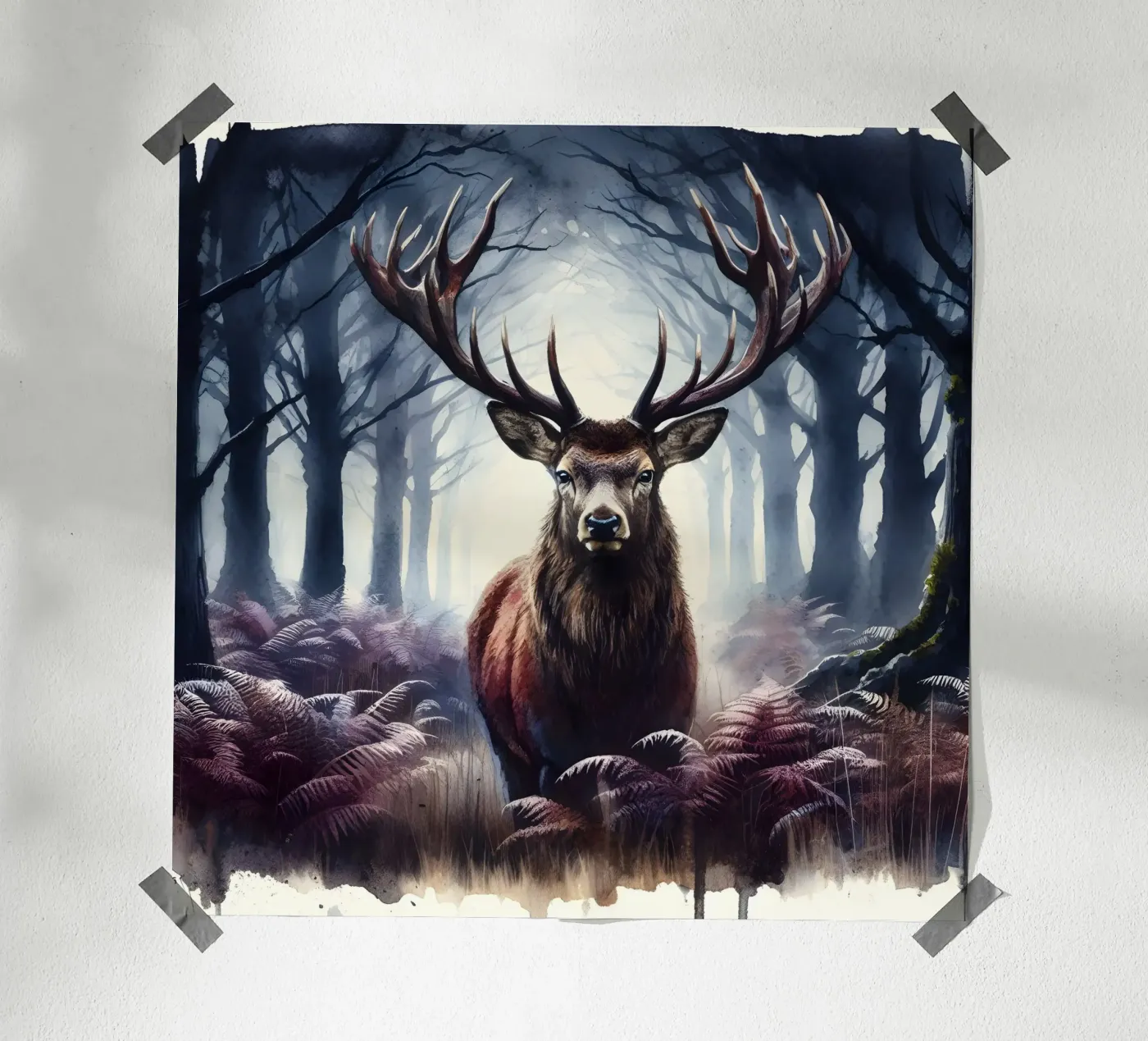 CERVO poster da ARTOMATIC