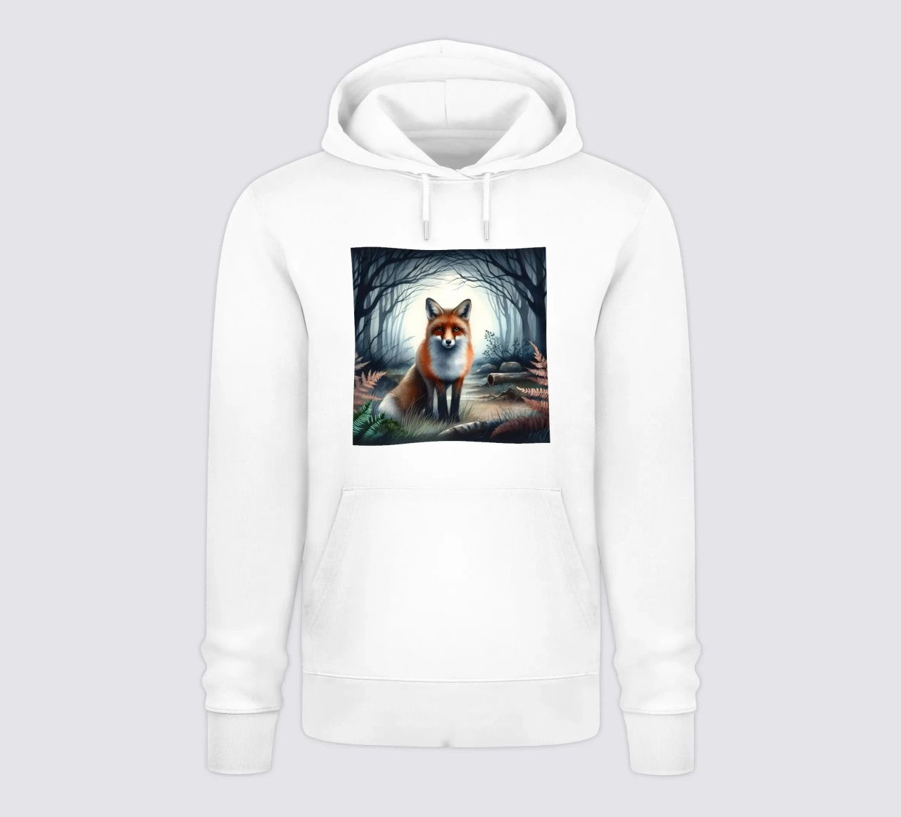 Zorro en el bosque sudadera con capucha de ARTOMATIC