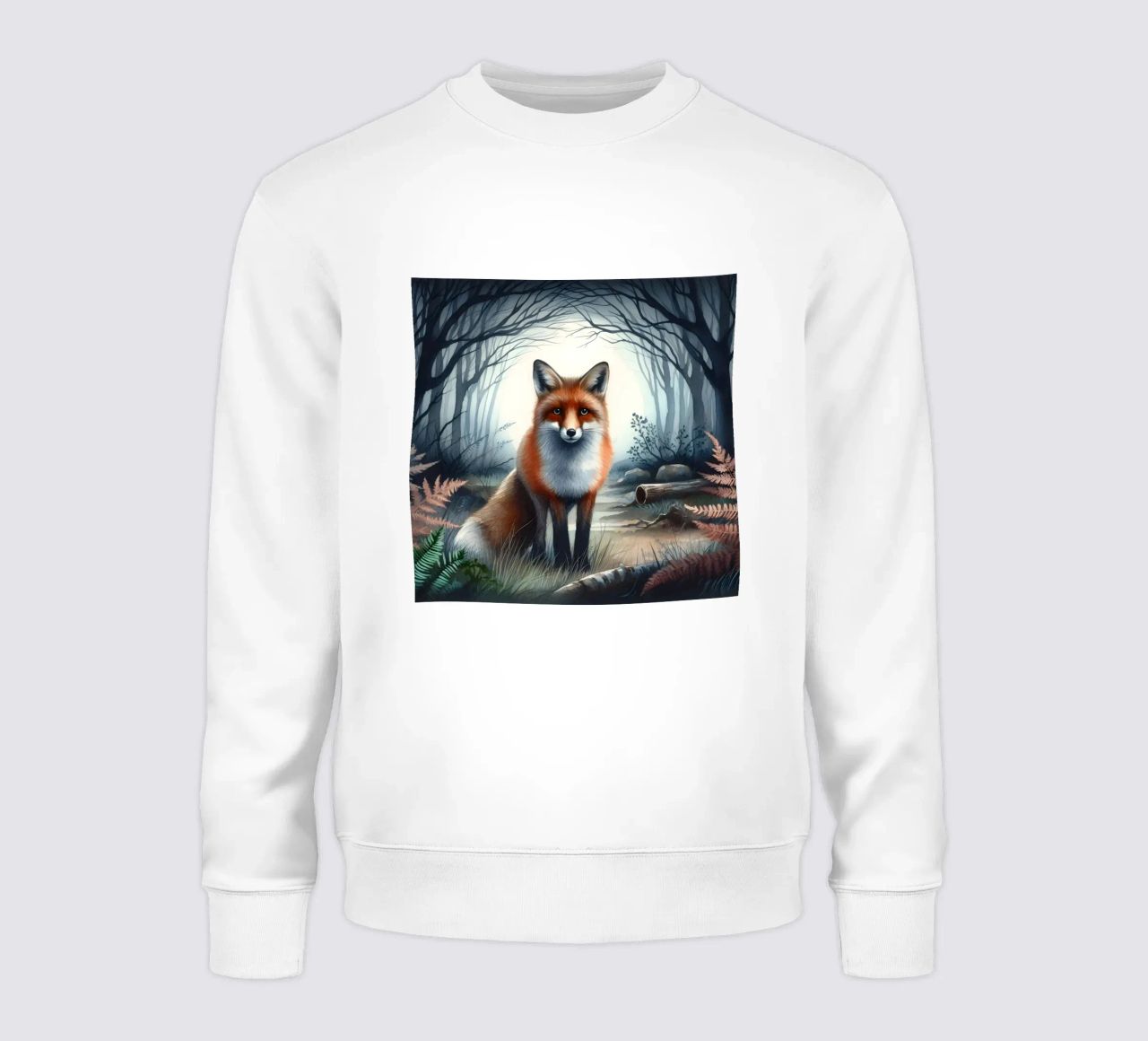 Zorro en el bosque sudadera de ARTOMATIC