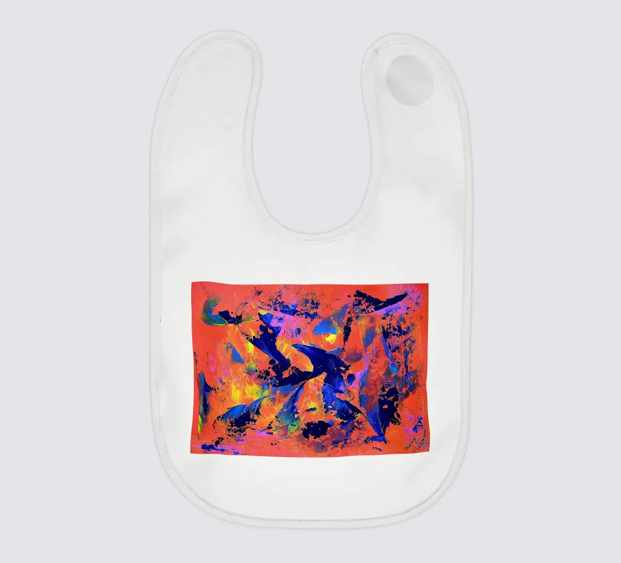 IDEAL GIFT 65 bavaglino da Thierry Vobmann Abstract painting