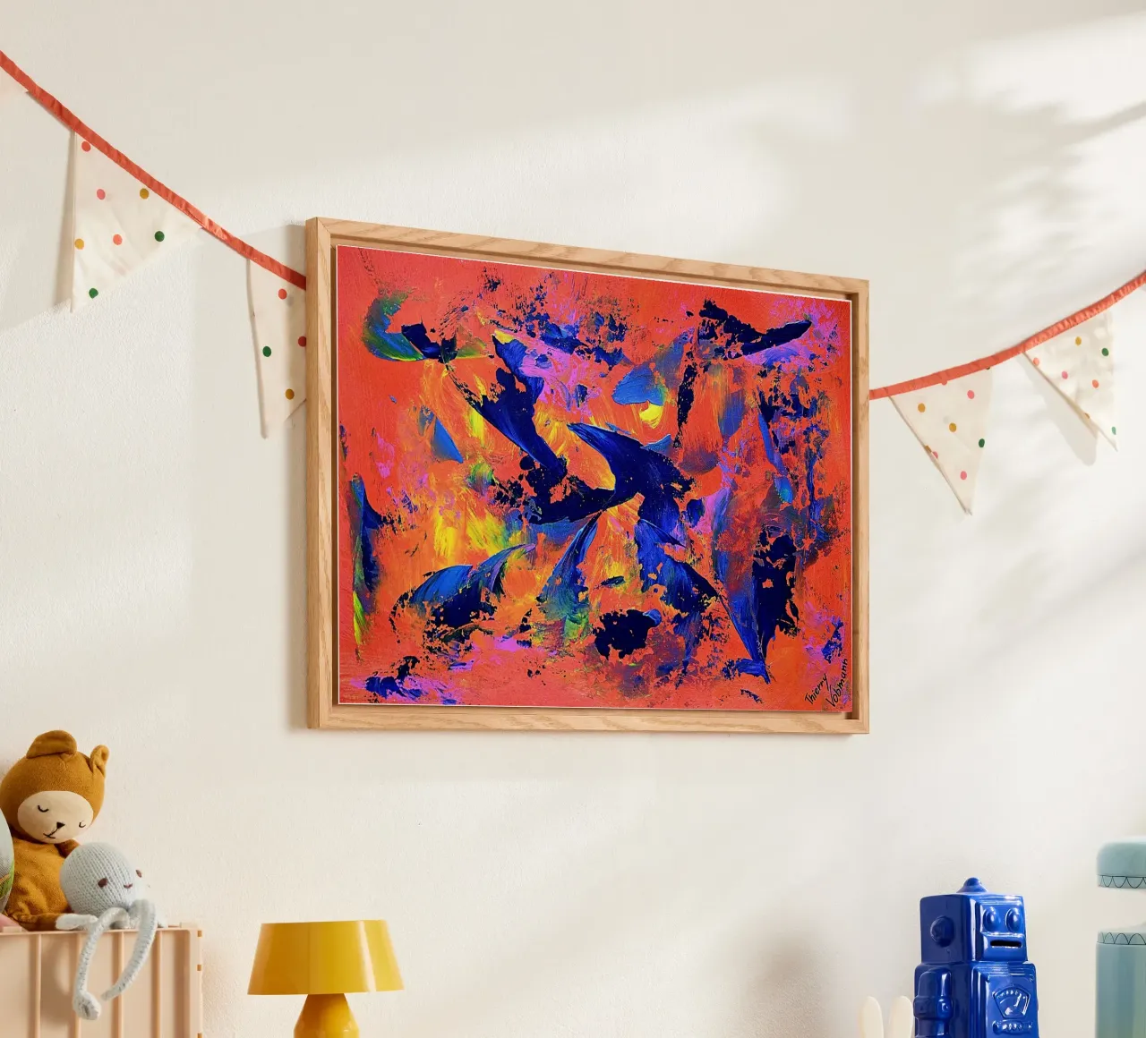 IDEAL GIFT 65 plexiglass da Thierry Vobmann Abstract painting