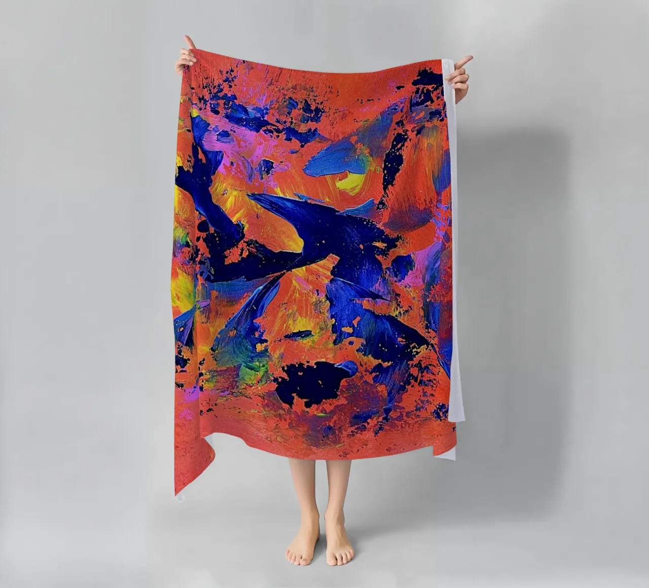 IDEAL GIFT 65 telo mare da Thierry Vobmann Abstract painting