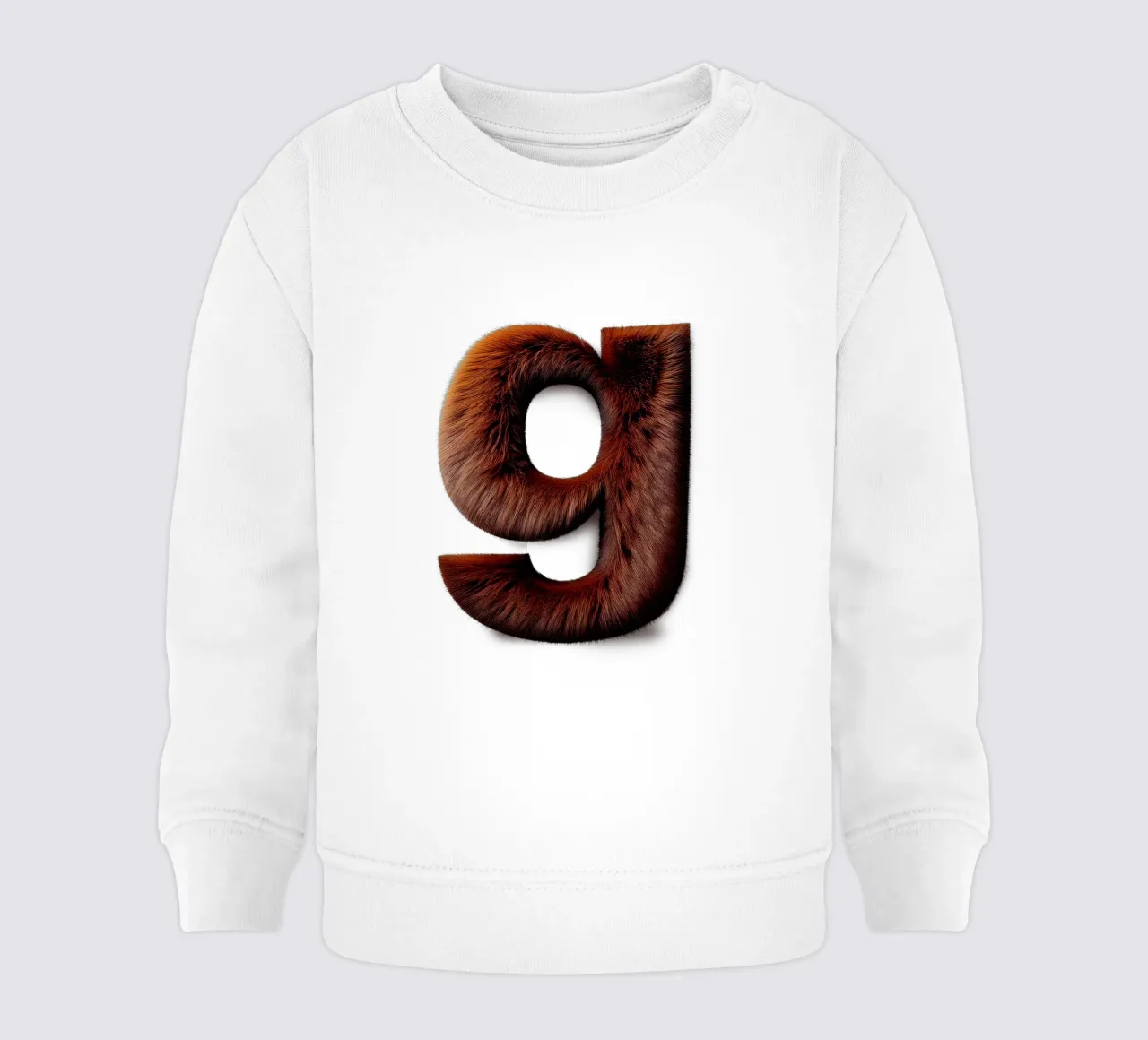 g – grizzly bear baby sweatshirt by The True Type