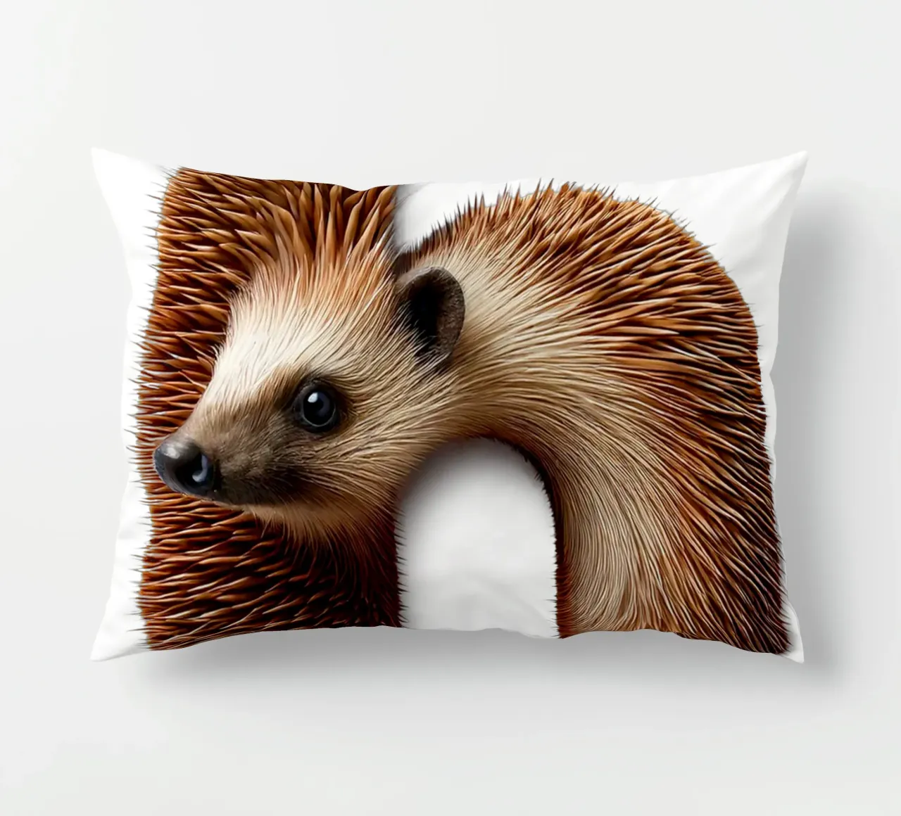 h – hedgehog cuscino da The True Type