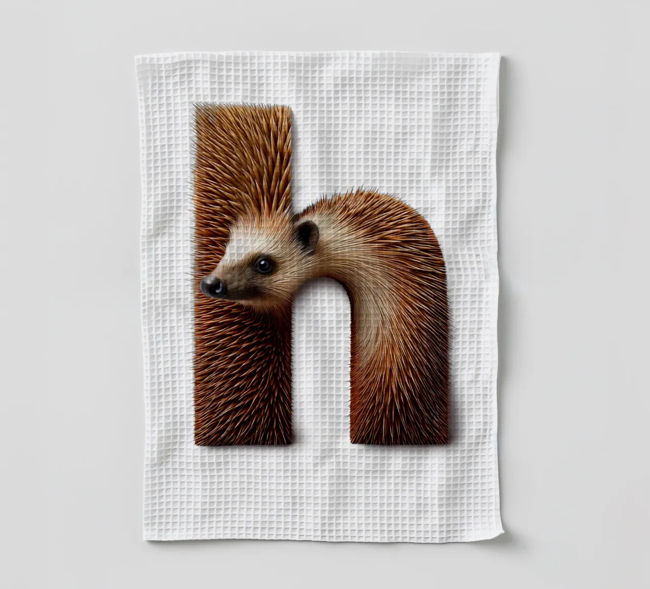 h – hedgehog canovaccio da cucina da The True Type