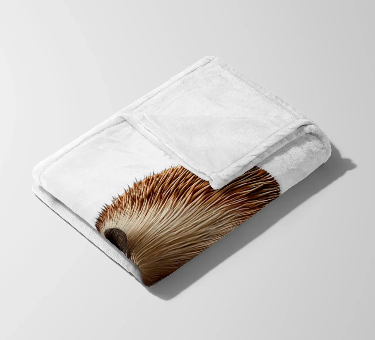 h – hedgehog coperta in pile da The True Type