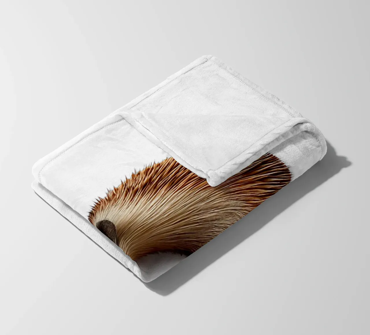 h – hedgehog coperta in pile da The True Type