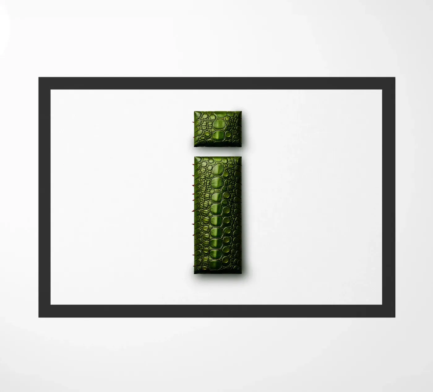 i – iguana doormat by The True Type