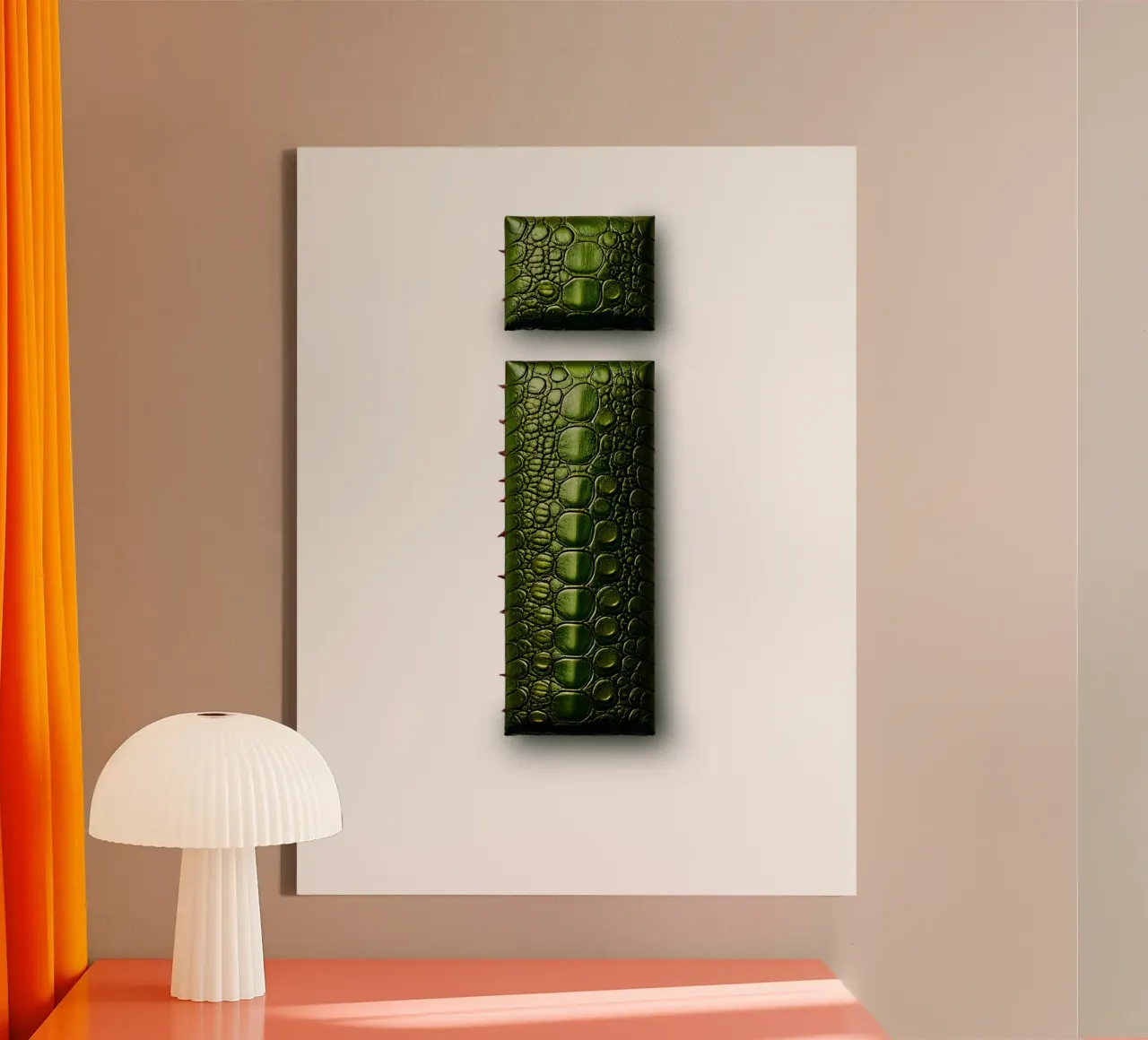 i – iguana canvas by The True Type
