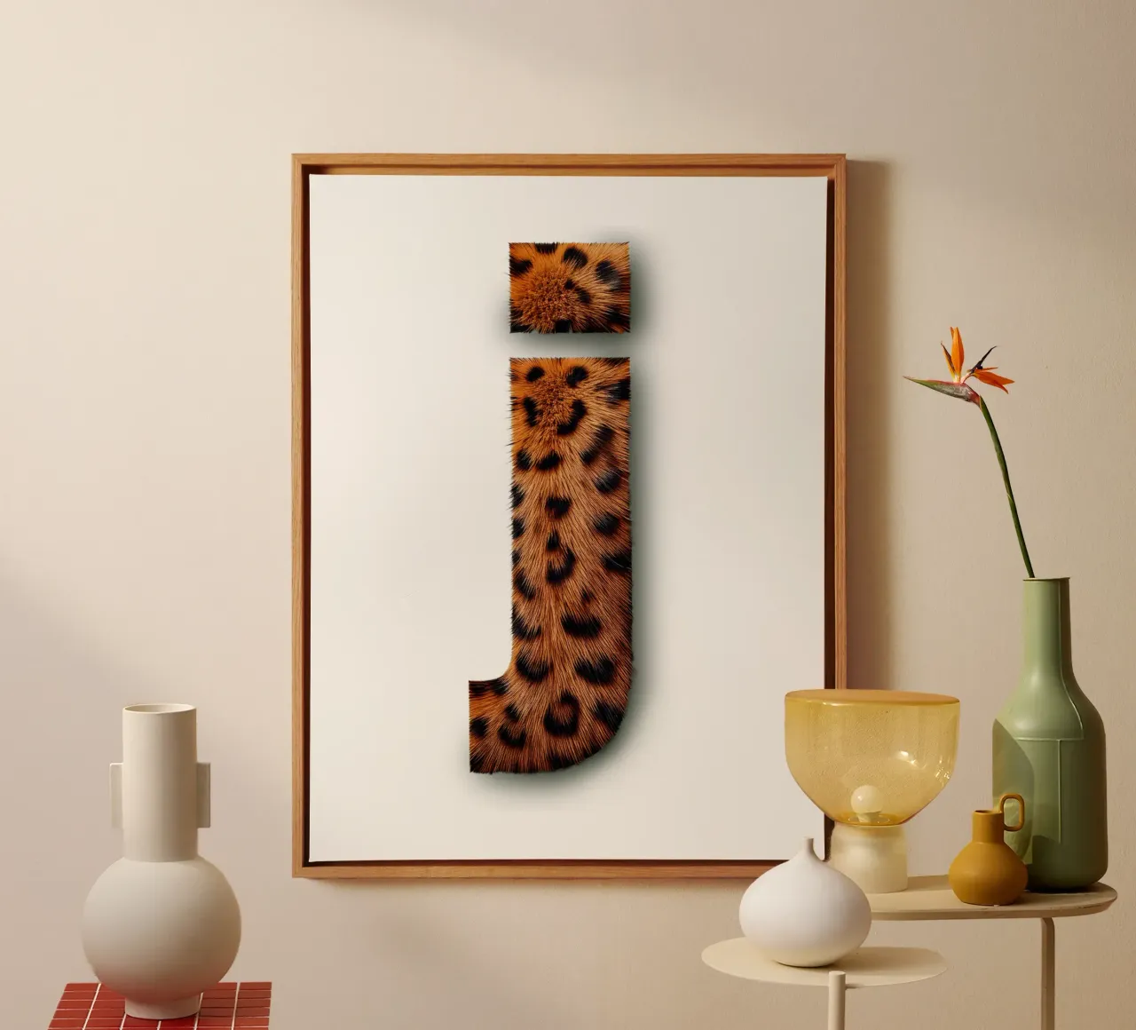 j – jaguar tela con Cornice a cassetta da The True Type