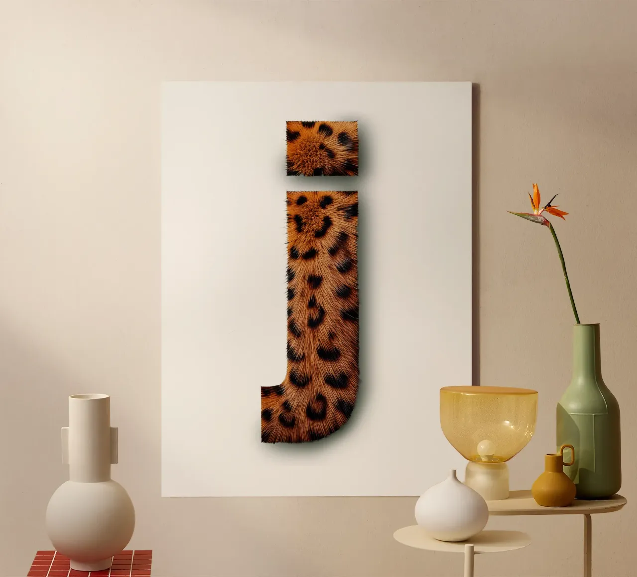 j – jaguar tela con Cornice a cassetta da The True Type