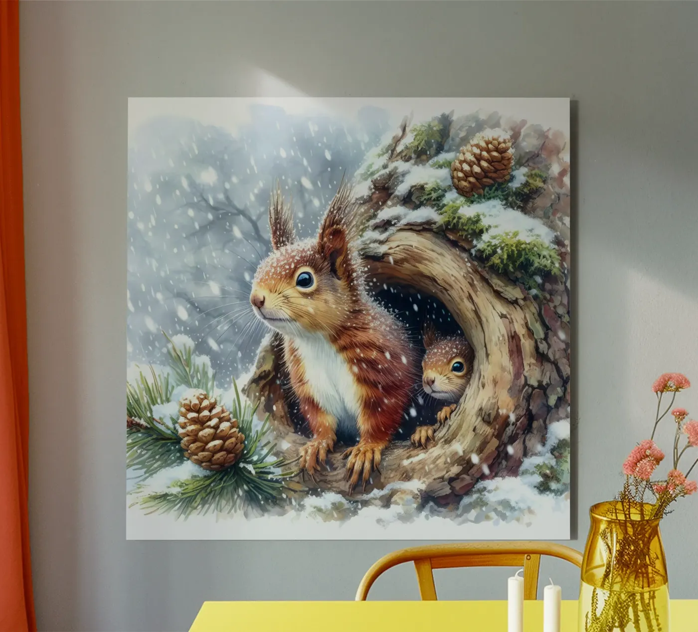 Red Squirrel forex plate by ARTOMATIC