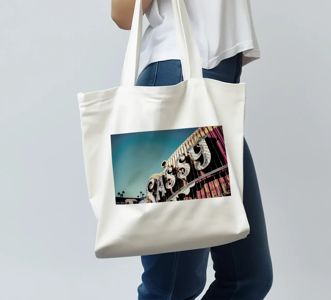 Vegas Sassy tote bag by Flo Klein