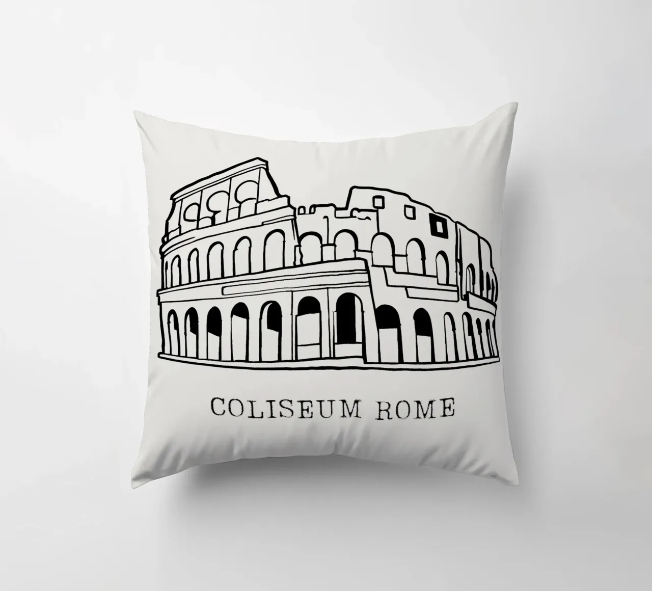 Colosseum in Rome cuscino da ramosashop