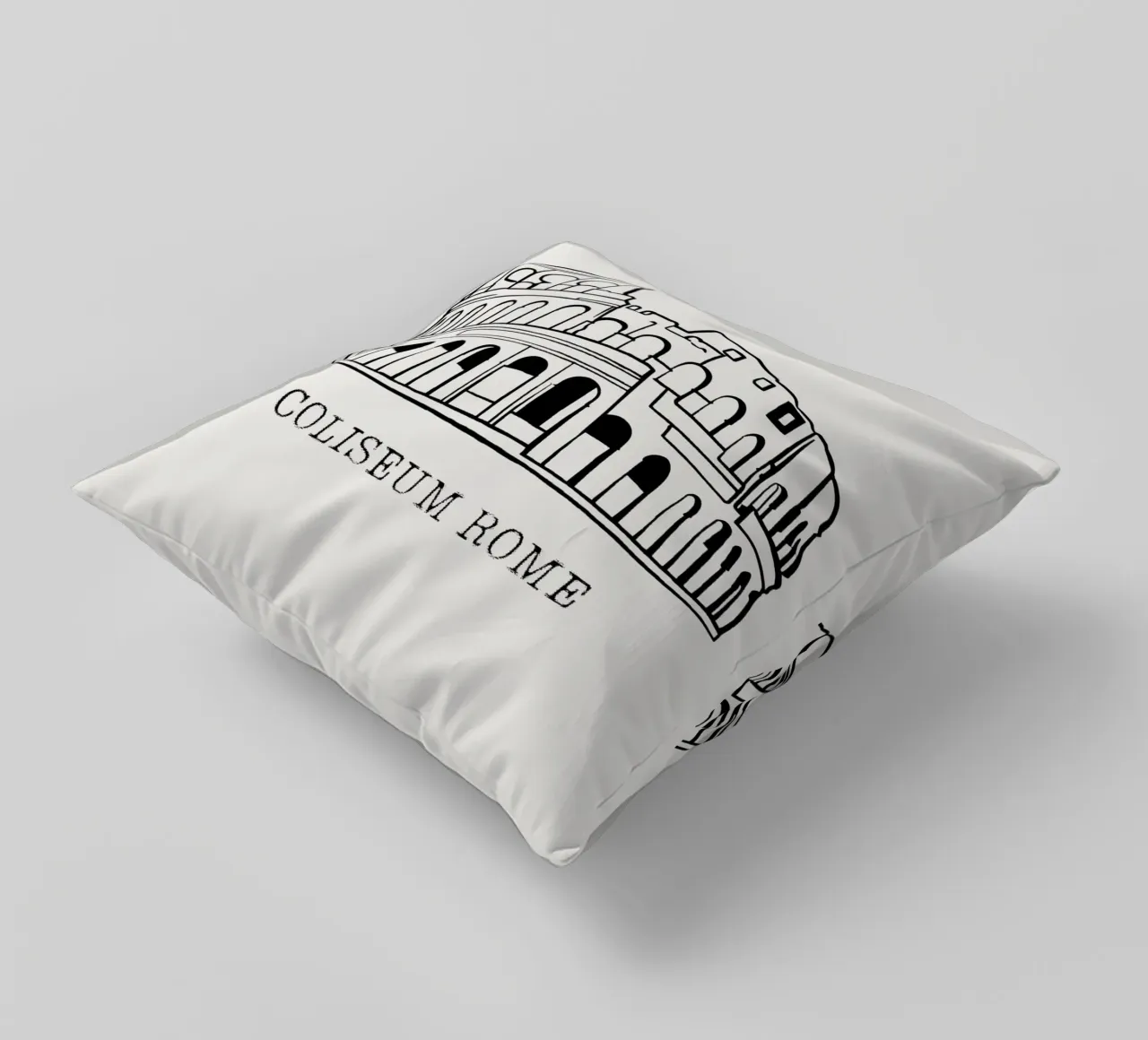 Colosseum in Rome cuscino da ramosashop
