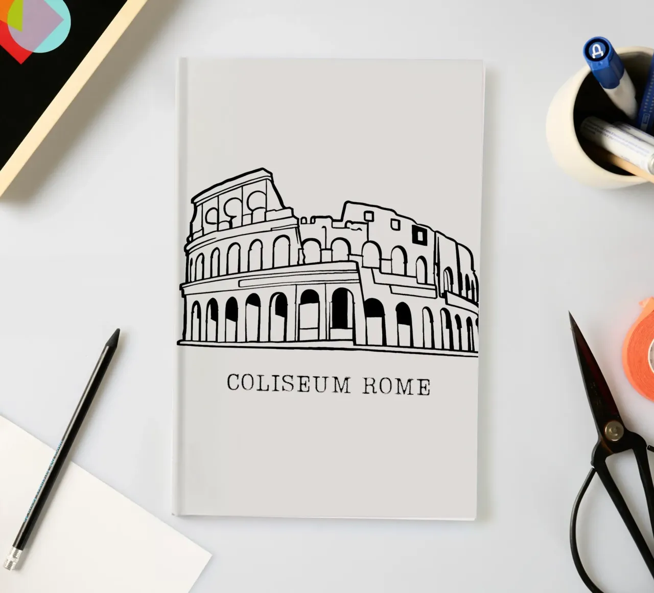 Colosseum in Rome diario da ramosashop