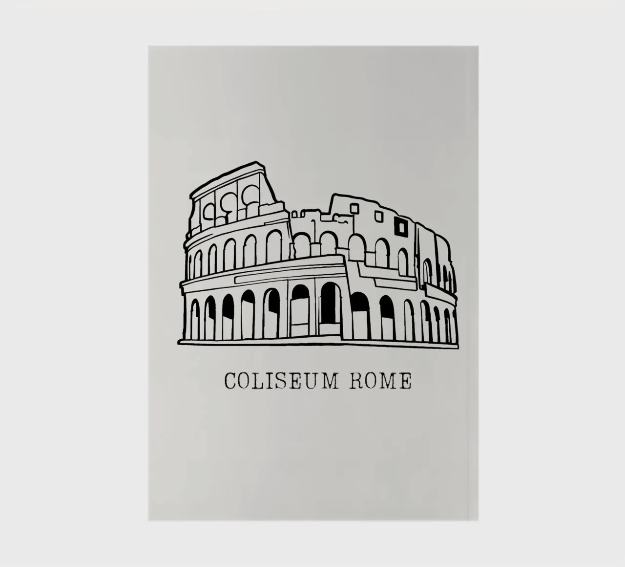 Colosseum in Rome diario da ramosashop
