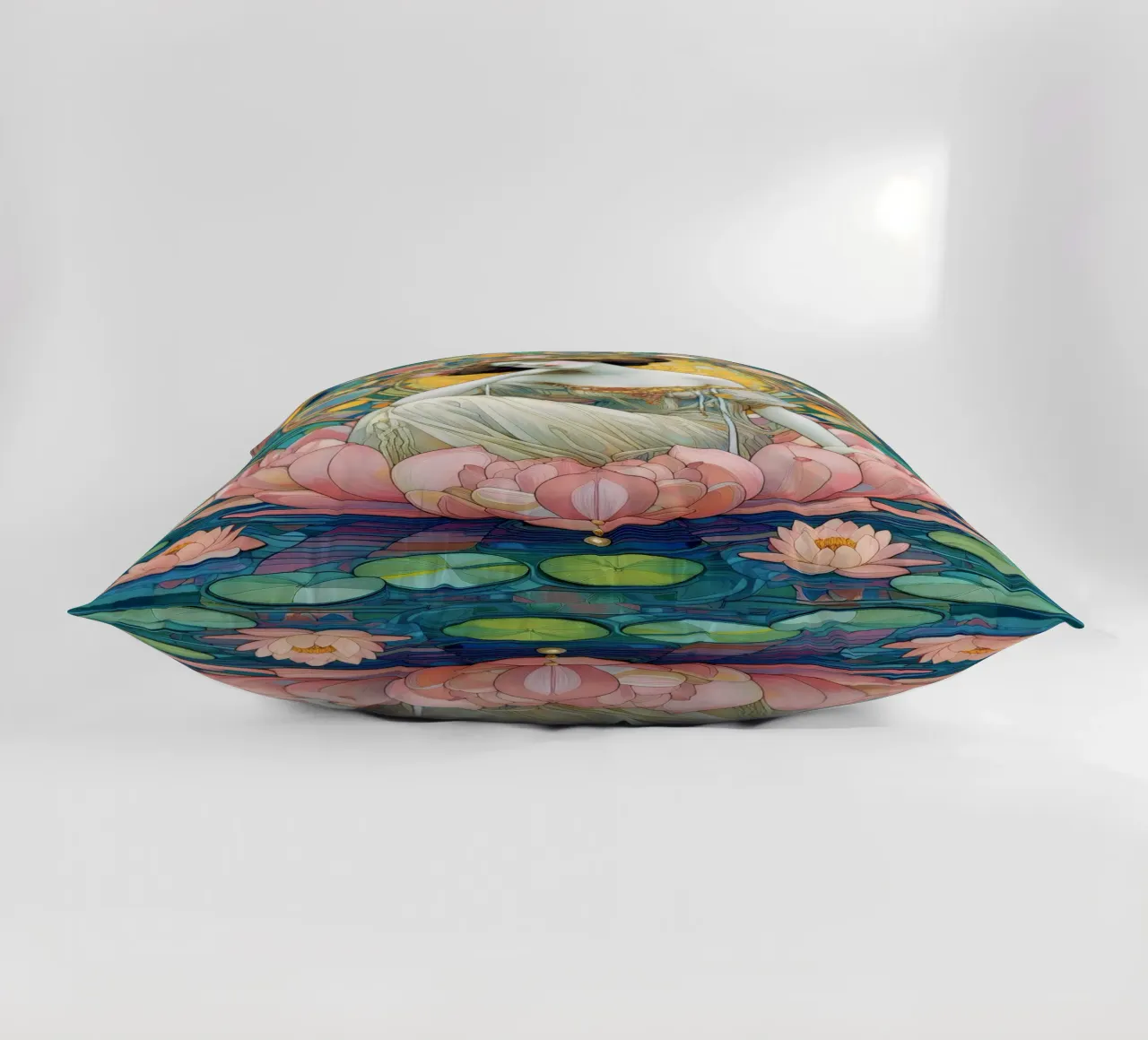 Ninfea cuscino da Art-Nouveau-Dsg
