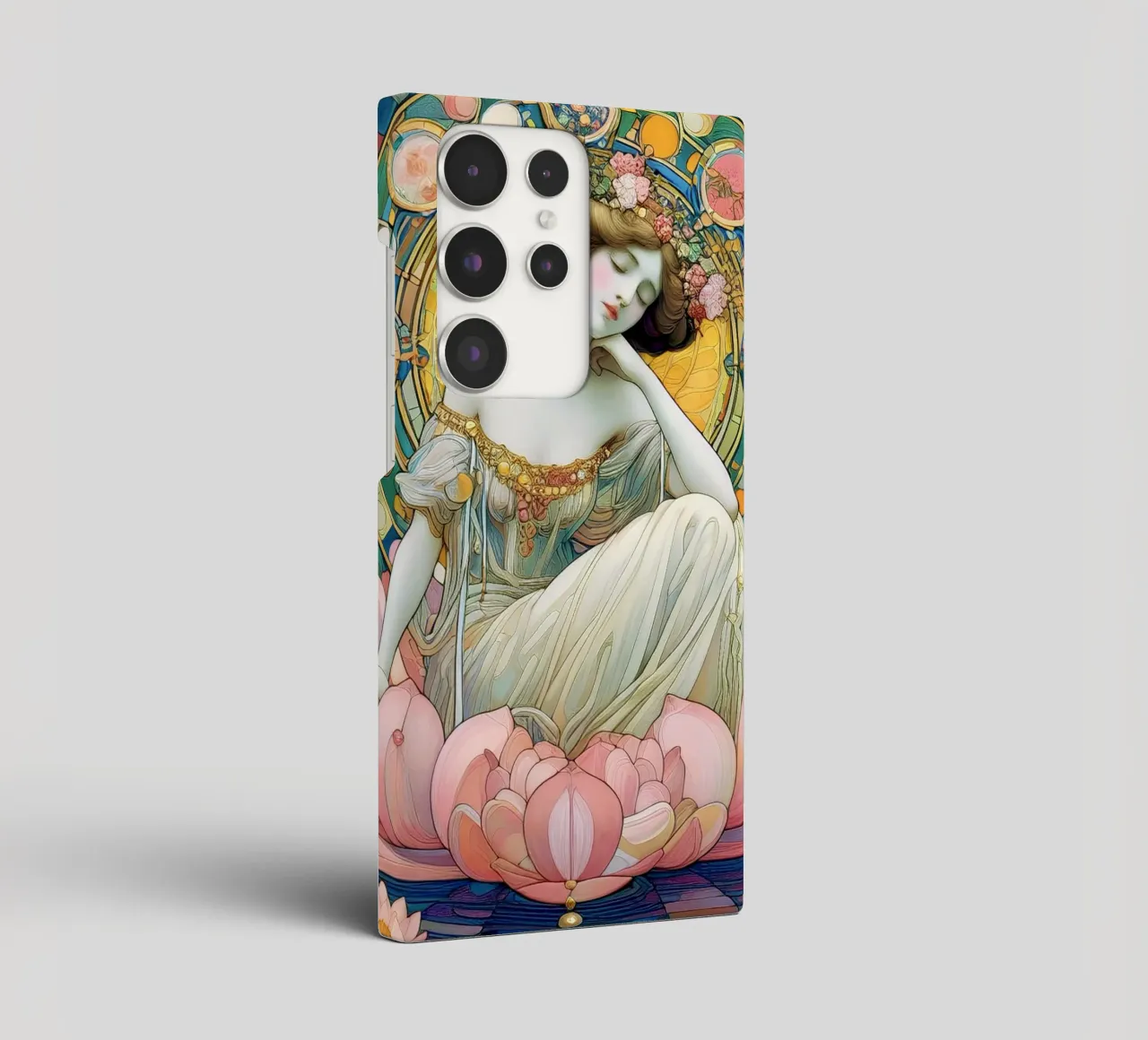 Ninfea cover samsung da Art-Nouveau-Dsg