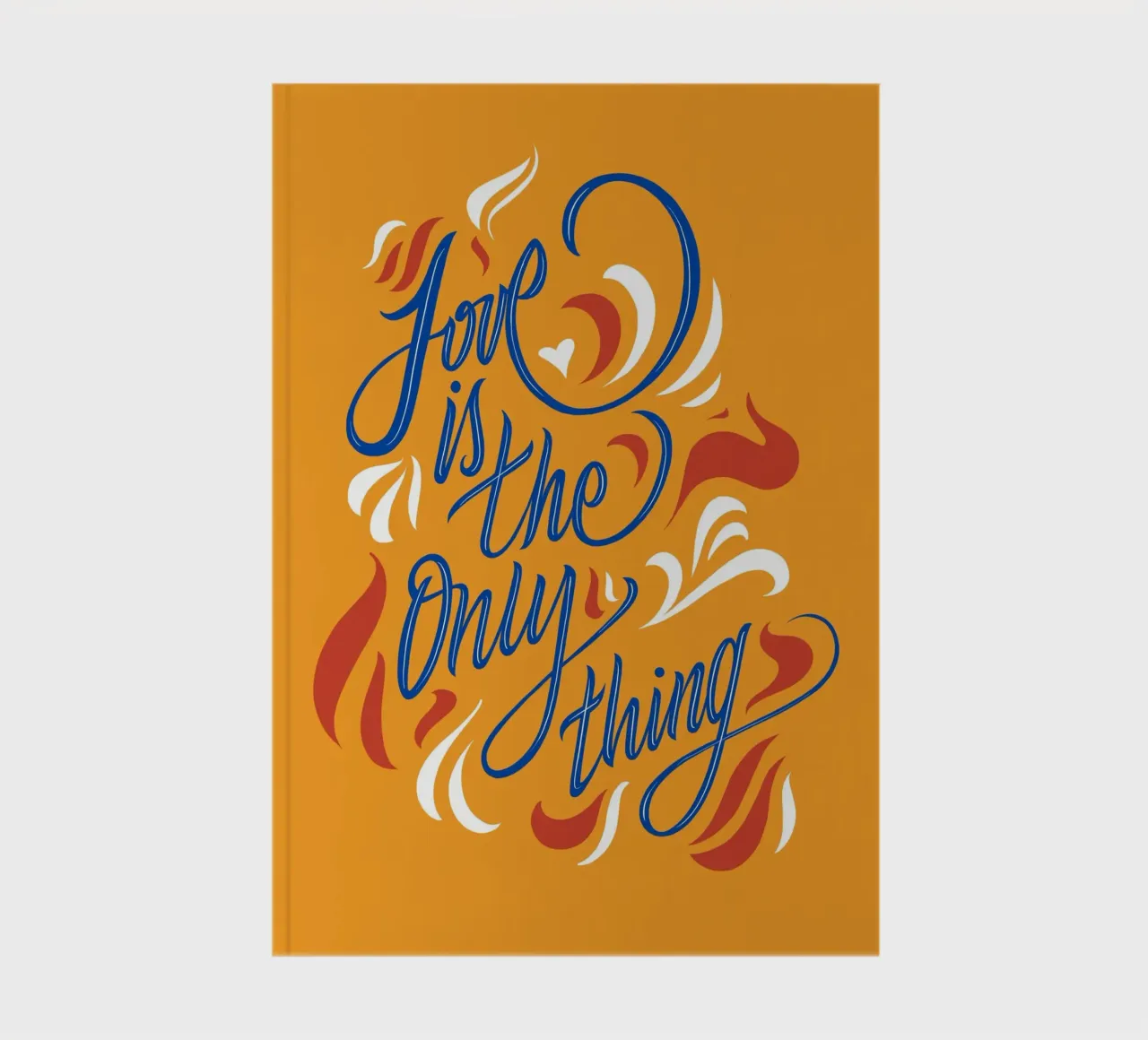 Love is the only thing notebook by Glettering