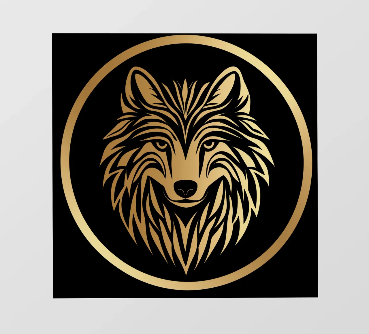 Logo del Lupo d'Oro pellicola backlit da Autofocus