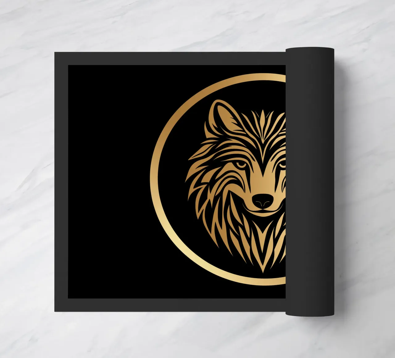 Logo del Lupo d'Oro zerbino da Autofocus