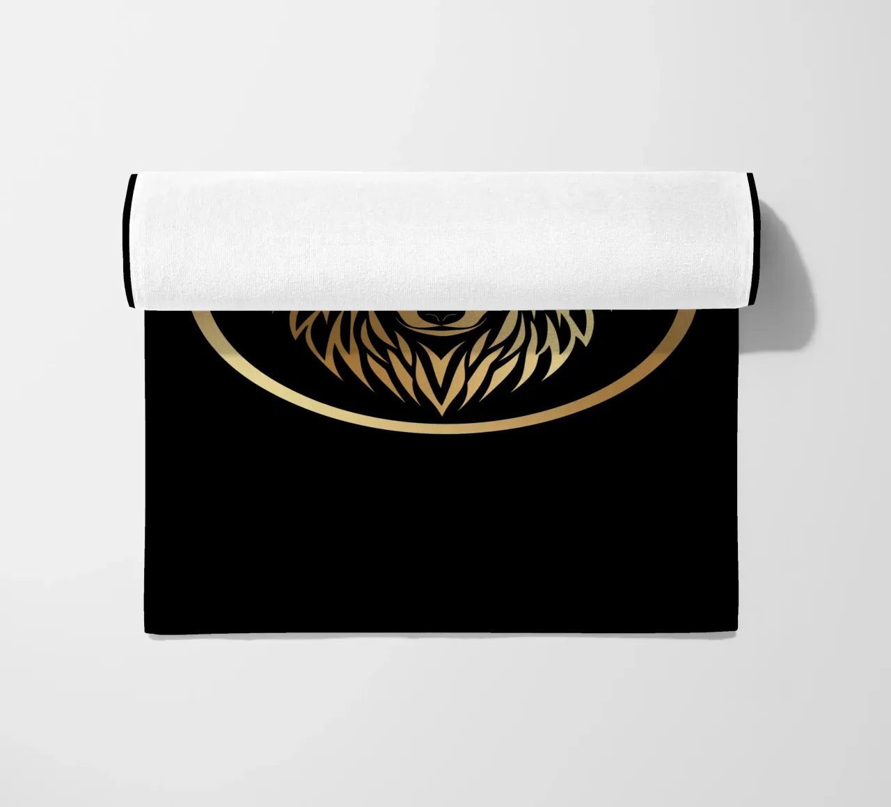 Logo del Lupo d'Oro telo mare da Autofocus