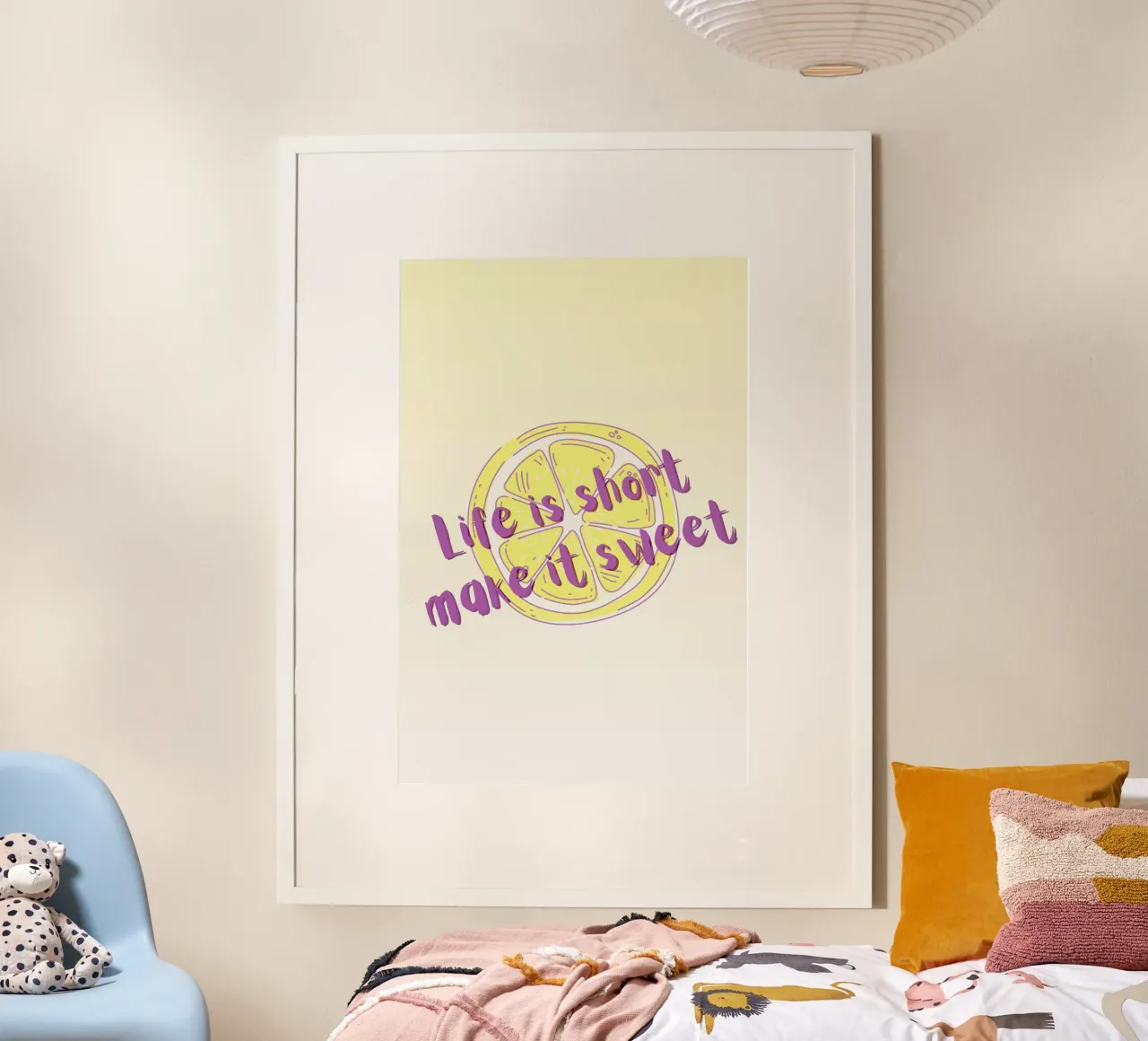 La vie est courte, rendez-la douce hahnemühle de ArtDesign by KBK