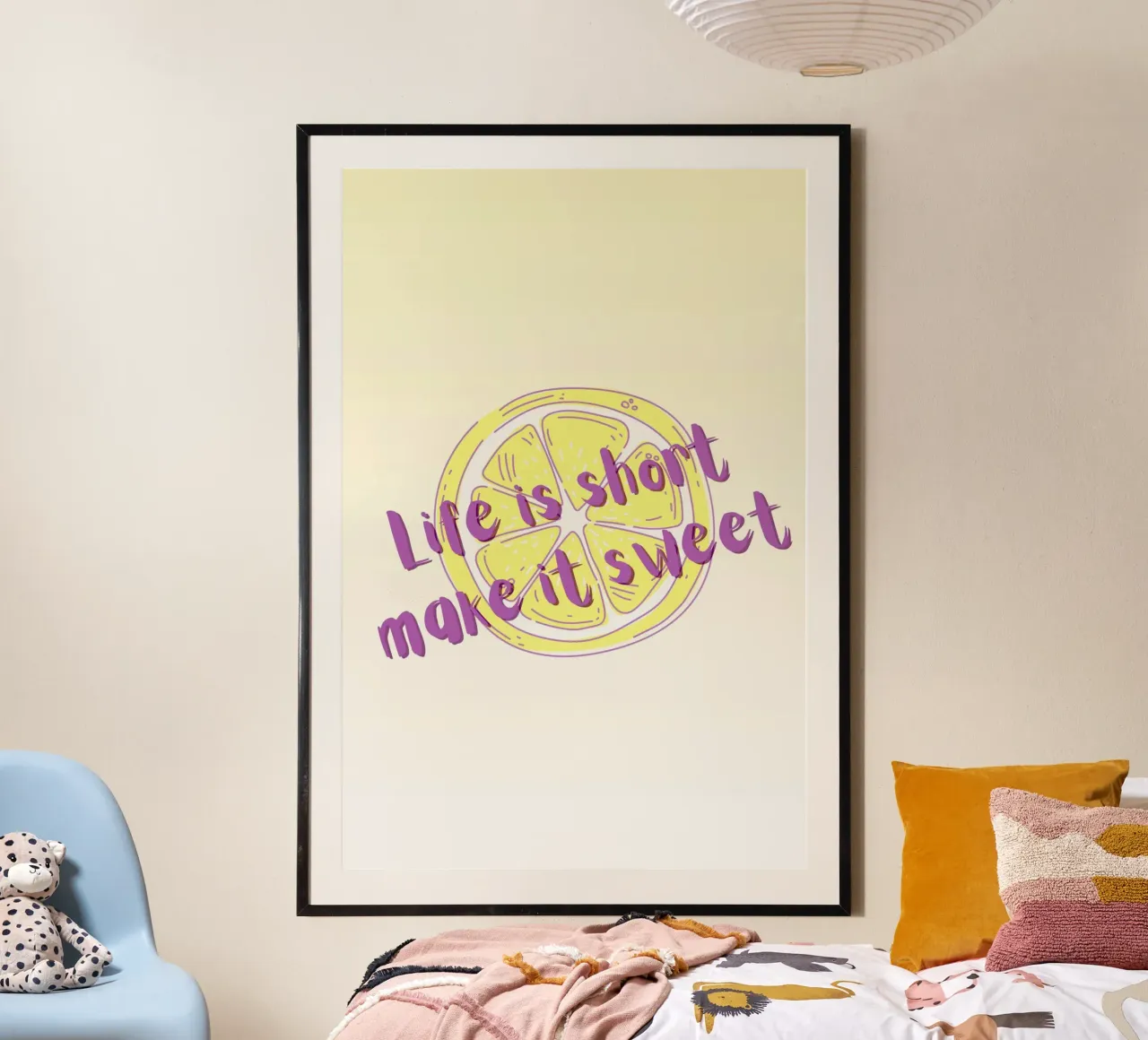 La vie est courte, rendez-la douce hahnemühle de ArtDesign by KBK