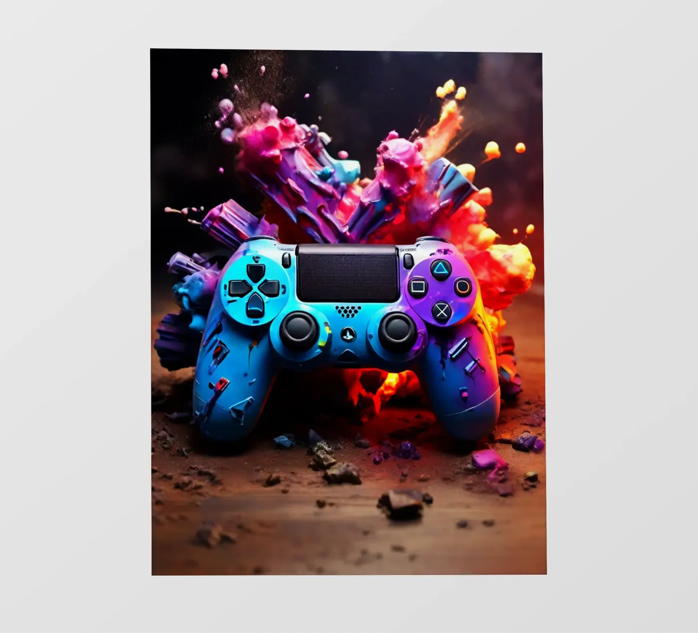 Gaming Art fotobehang van ArtDesign by KBK