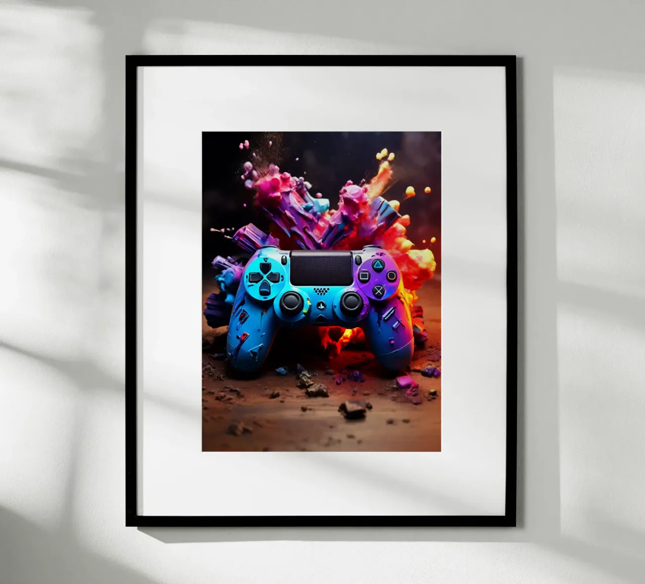 Arte del gioco poster con telaio in alluminio da ArtDesign by KBK