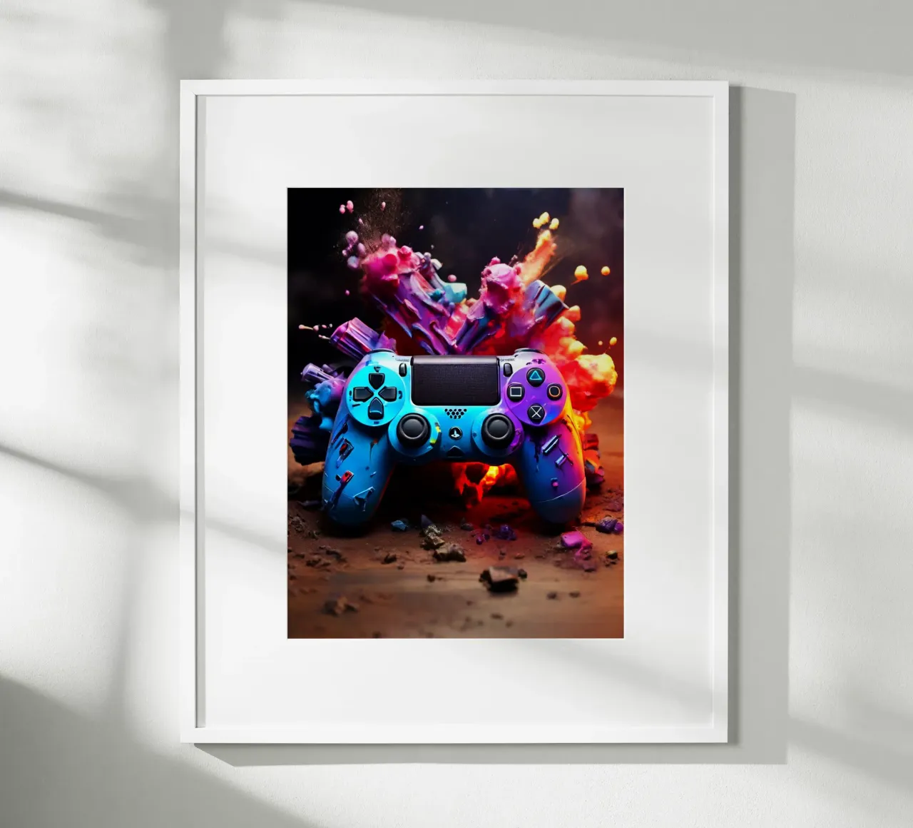 Arte del gioco poster con telaio in alluminio da ArtDesign by KBK