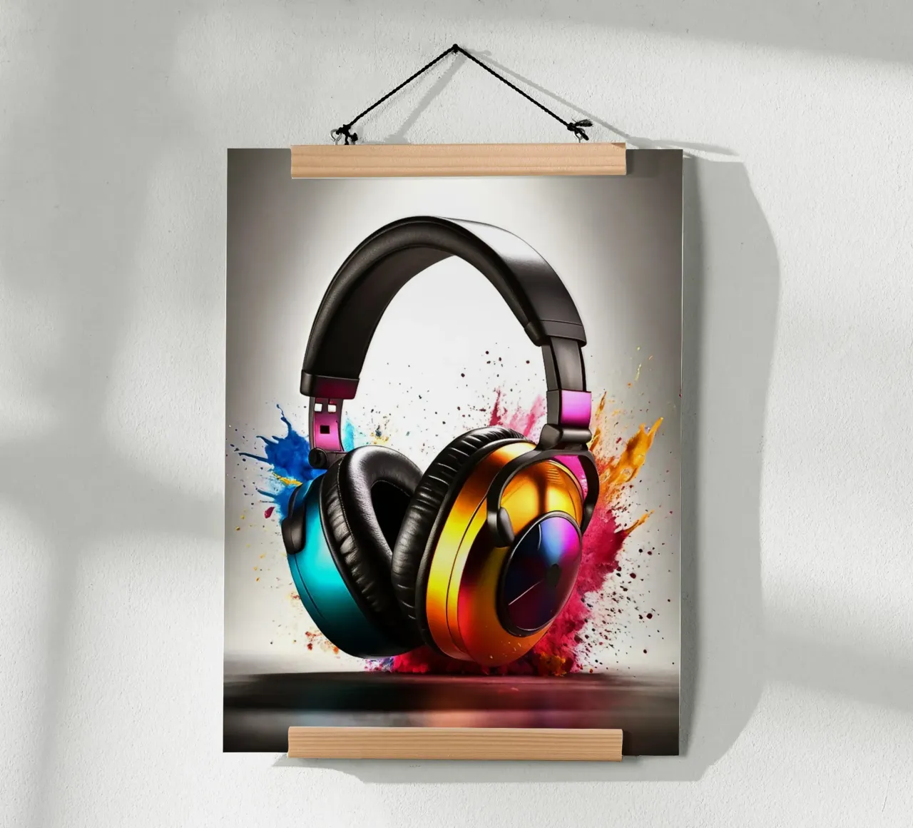 Cuffie poster da ArtDesign by KBK