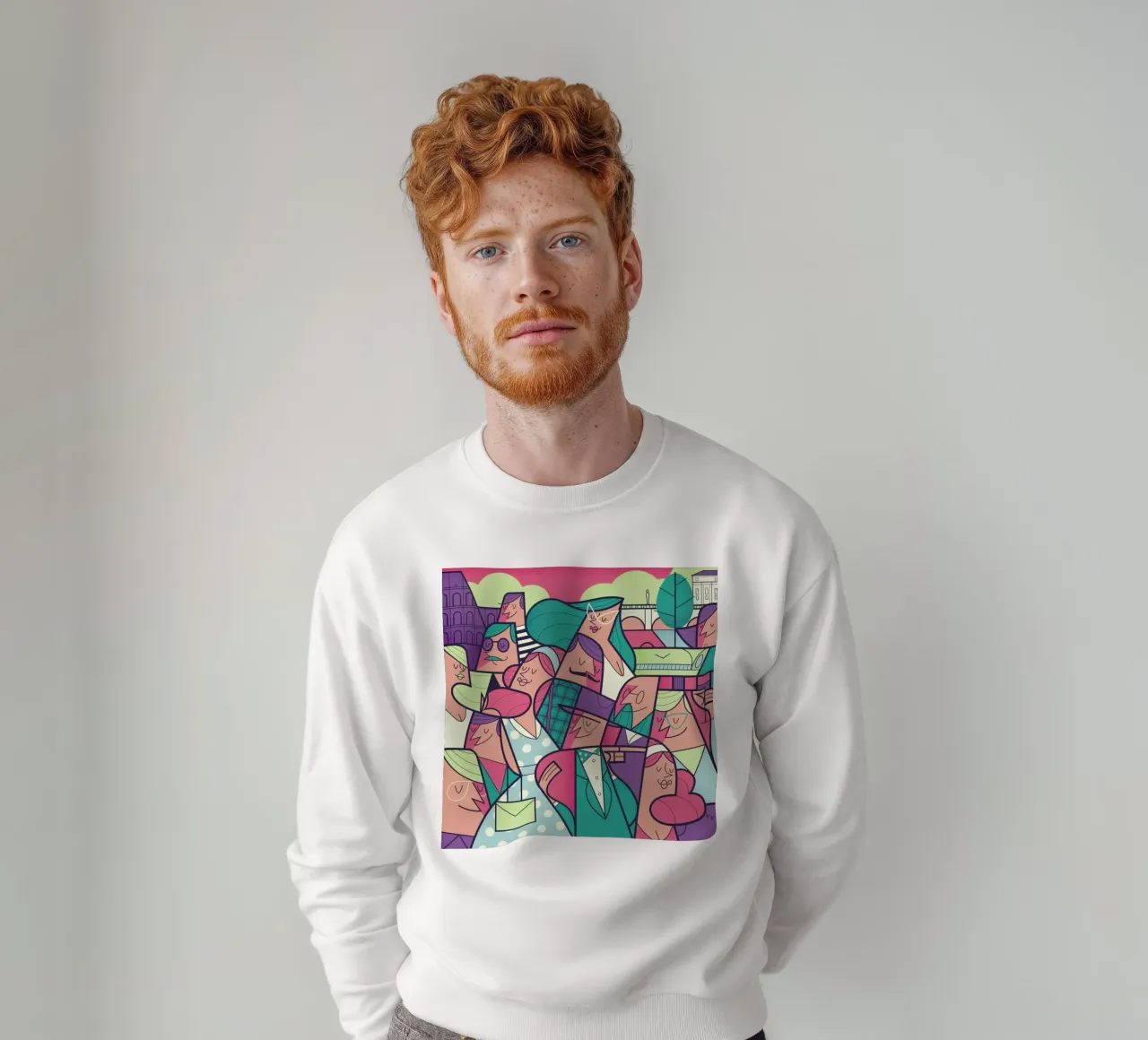 Dolce Vita felpa da Ale Giorgini