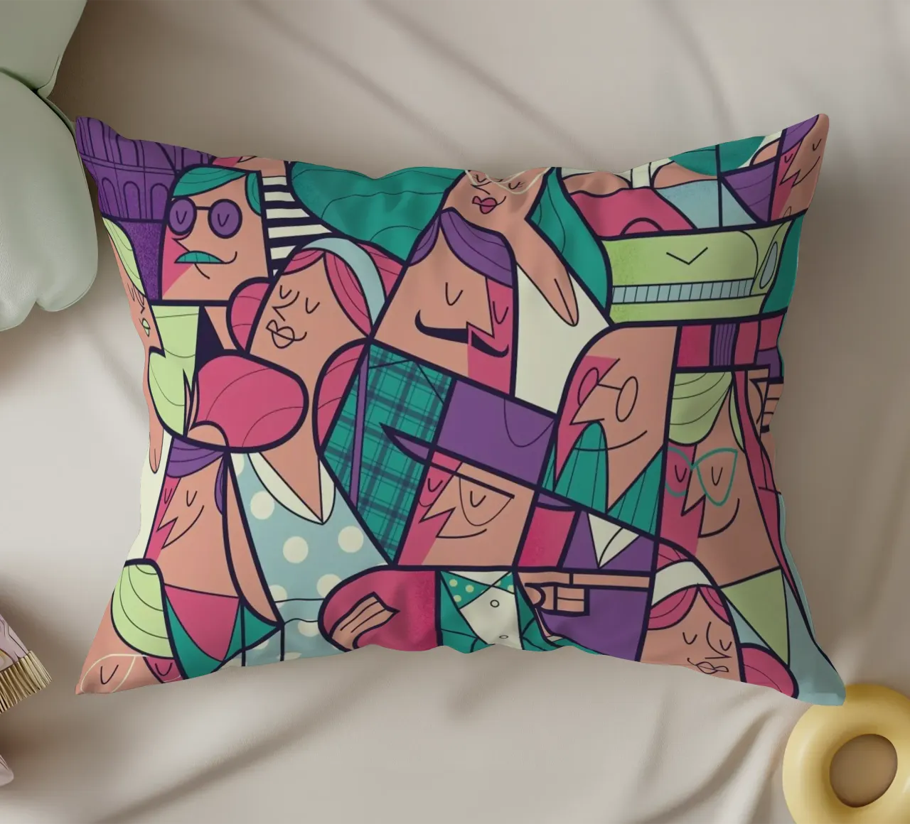 Dolce Vita cuscino da Ale Giorgini
