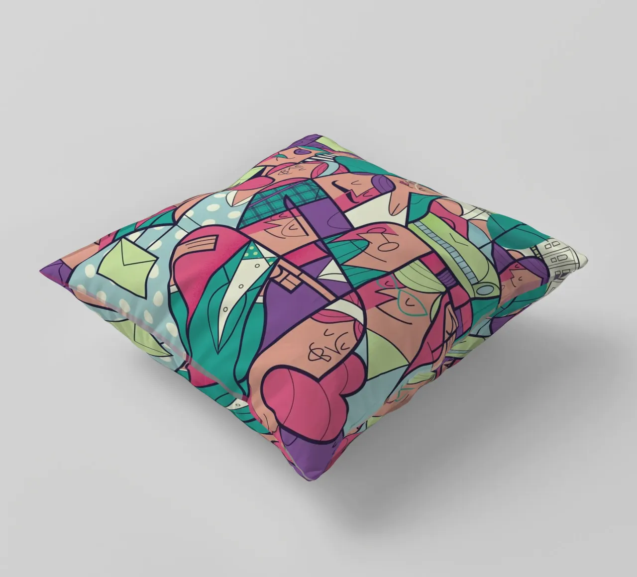 Dolce Vita cuscino da Ale Giorgini