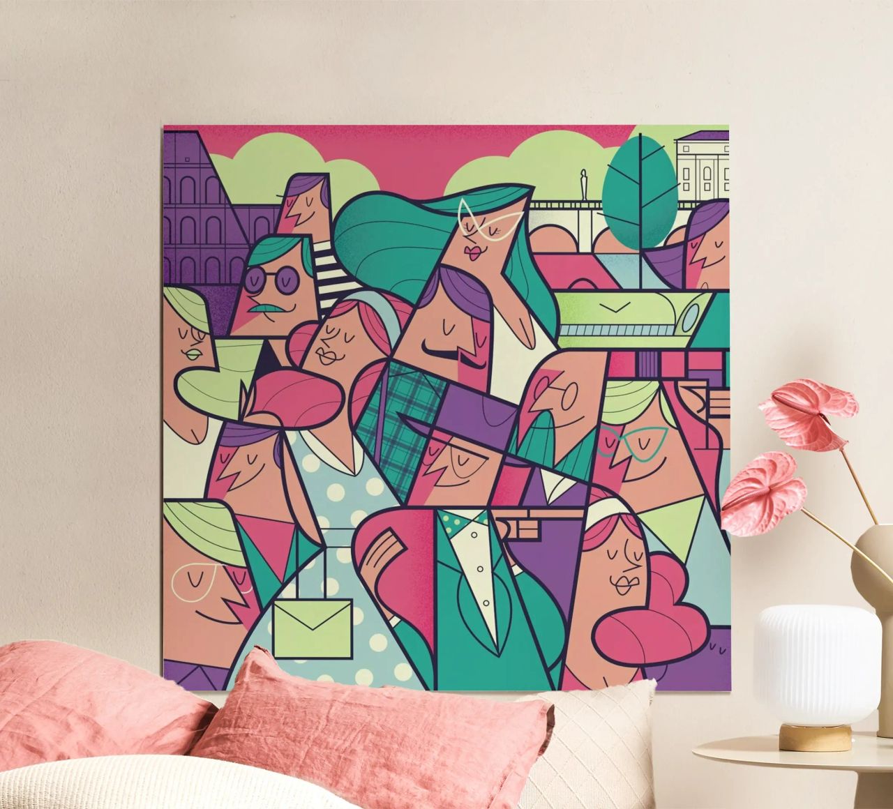 Dolce Vita poster by Ale Giorgini