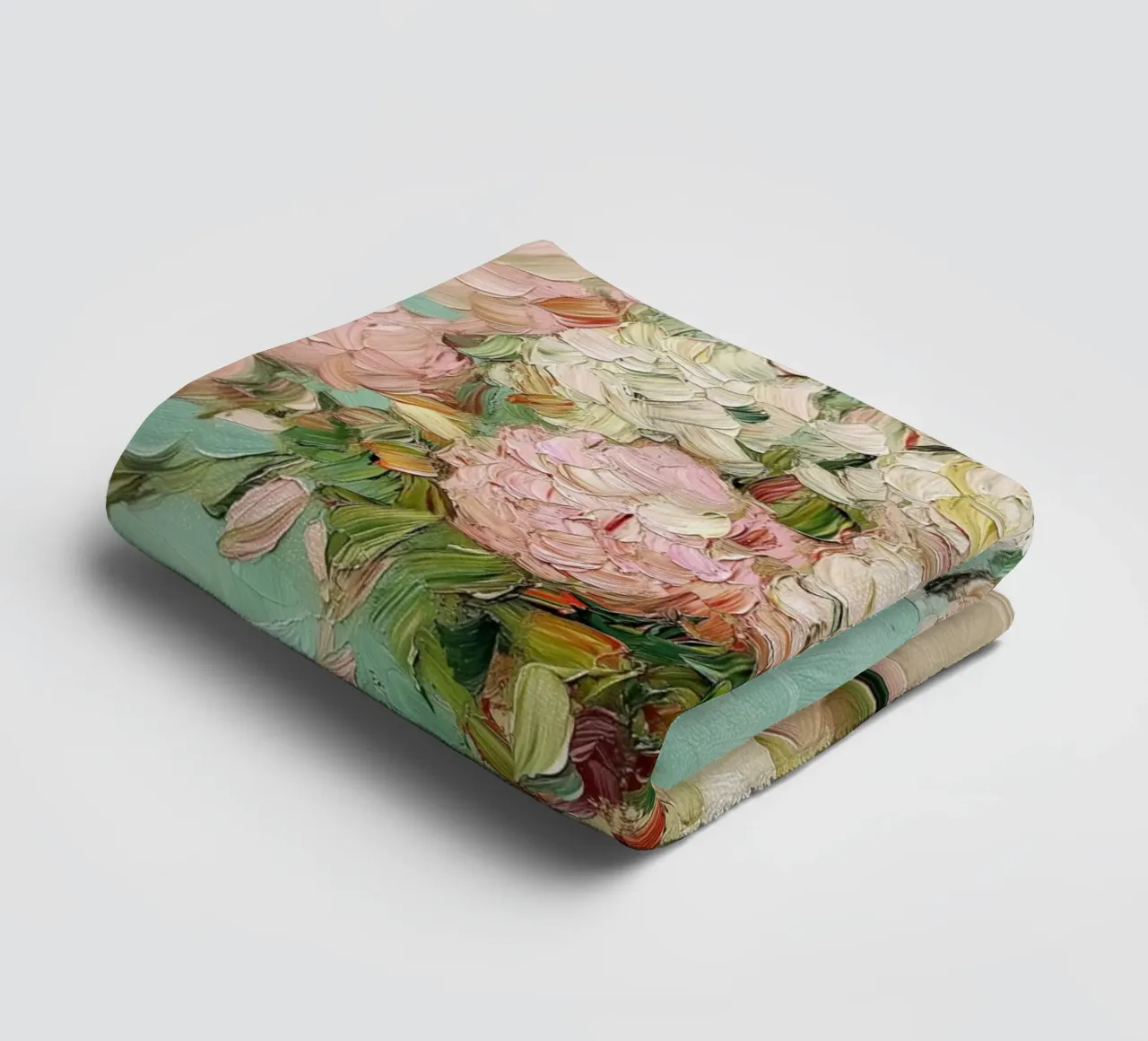Bouquet rosa in fiore asciugamano da bagno da Carinaprint