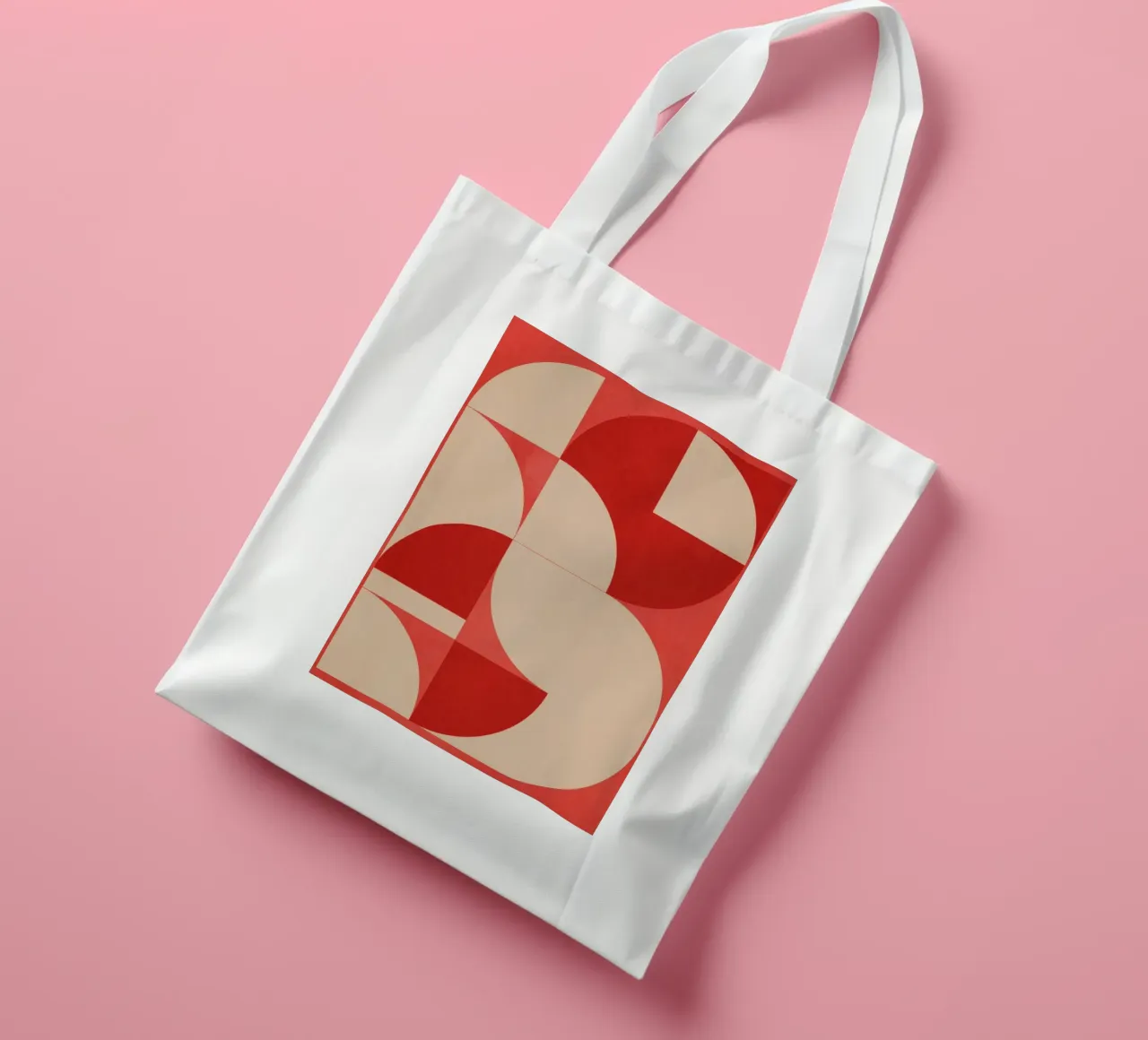 Forme geometriche moderne 56 borsa in juta da Gaite