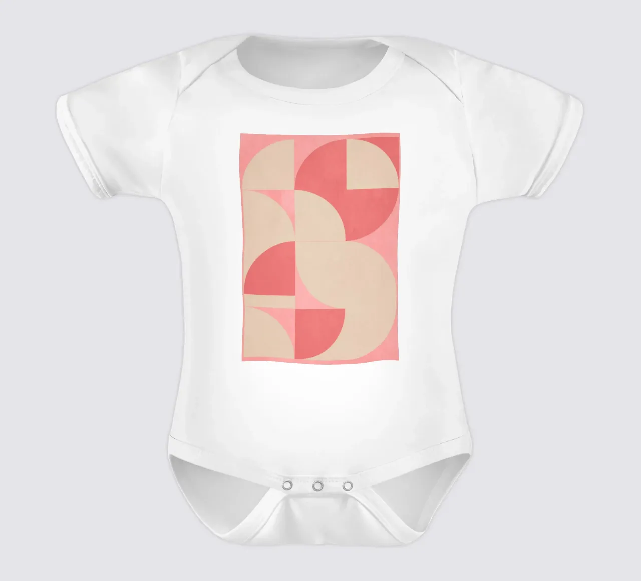 Forme geometriche moderne 57 body neonato maniche corte da Gaite