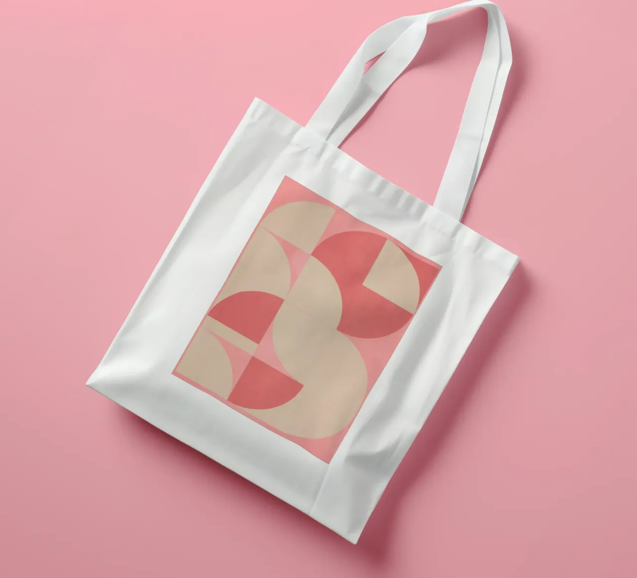 Forme geometriche moderne 57 borsa in juta da Gaite