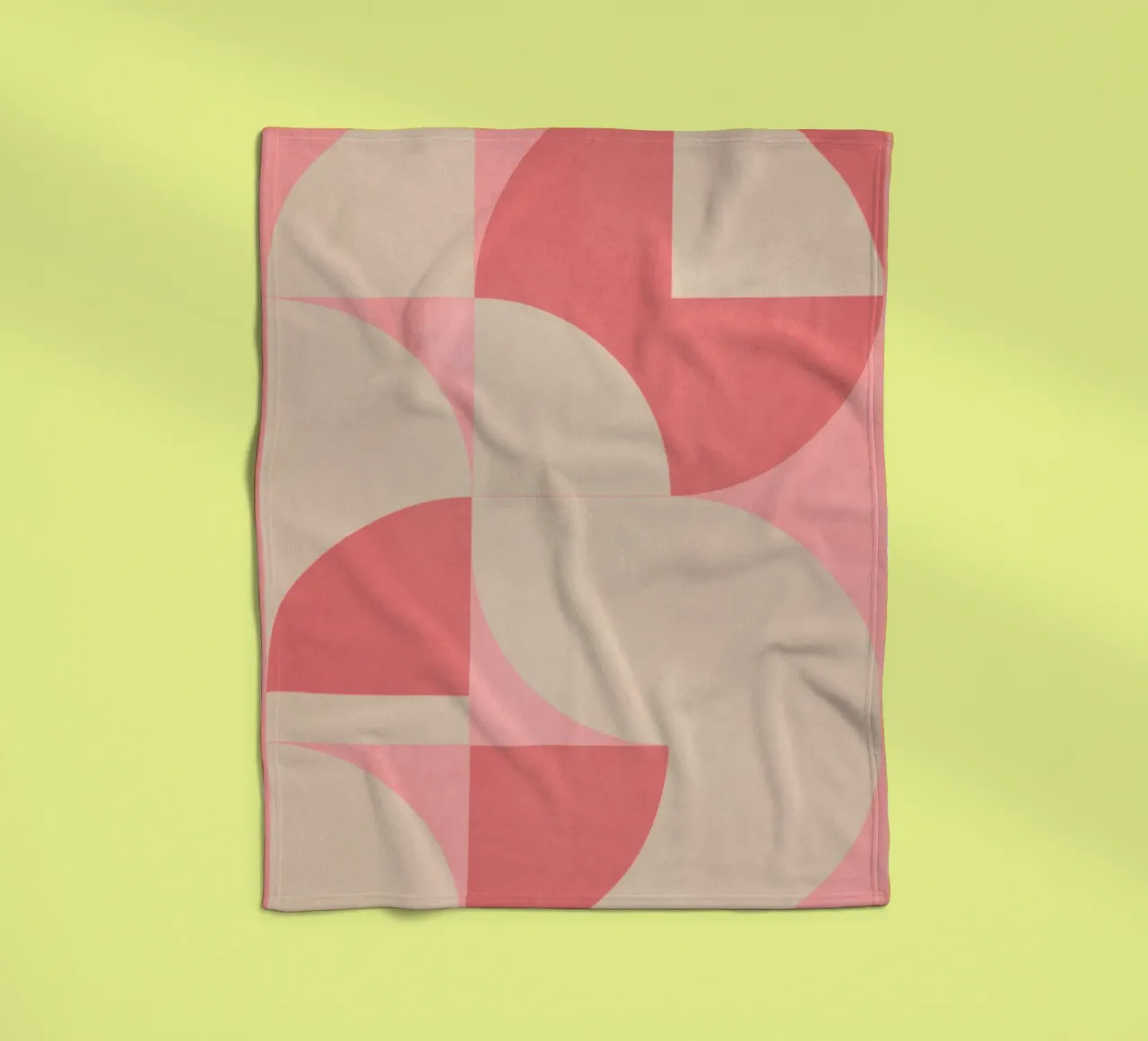 Forme geometriche moderne 57 coperta in pile da Gaite