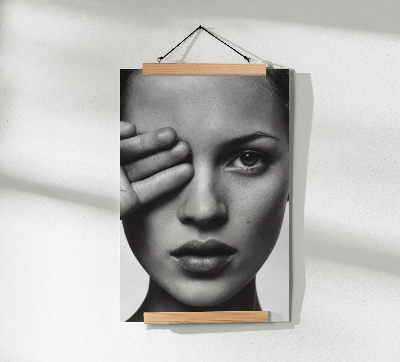 Kate Moss Face poster by Ericammes