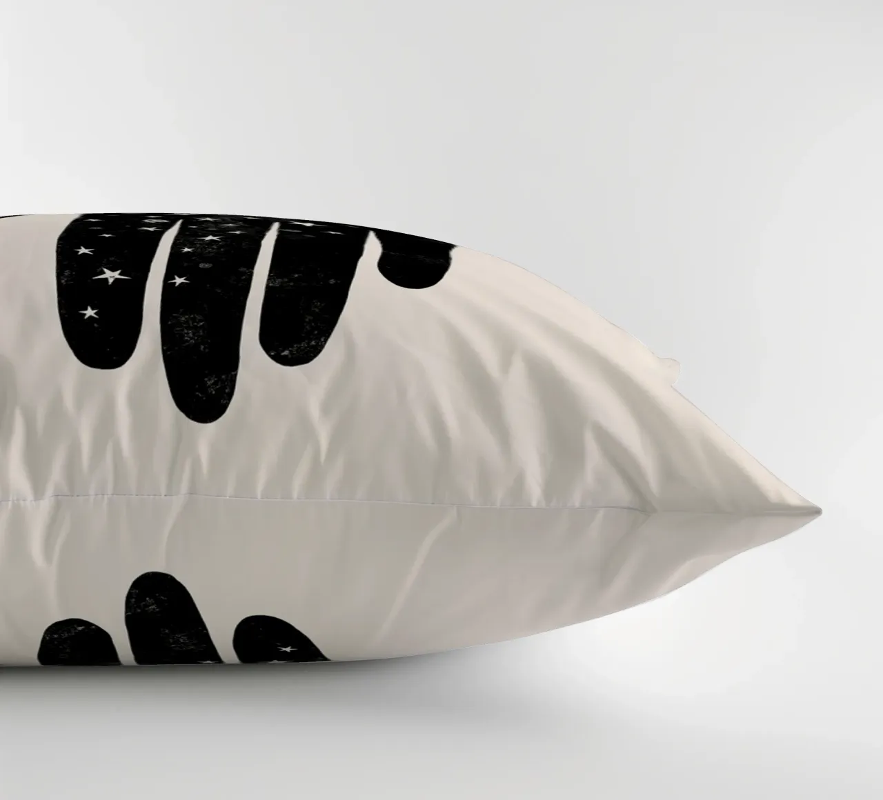 Cats & Dotz - Hamsa Hand Moon decorative cushion by The Artcircle