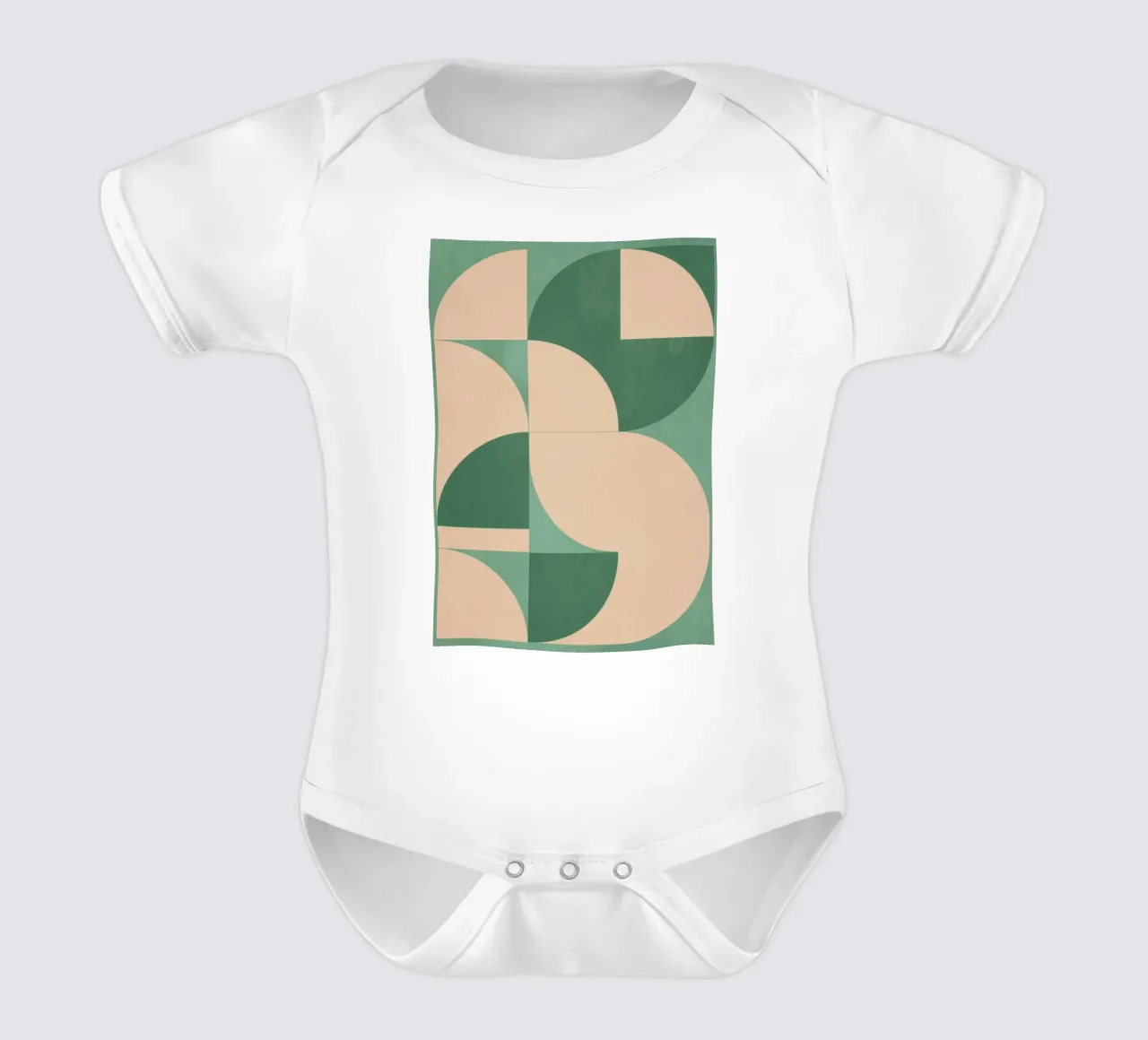 Forme geometriche moderne 54 body neonato maniche corte da Gaite