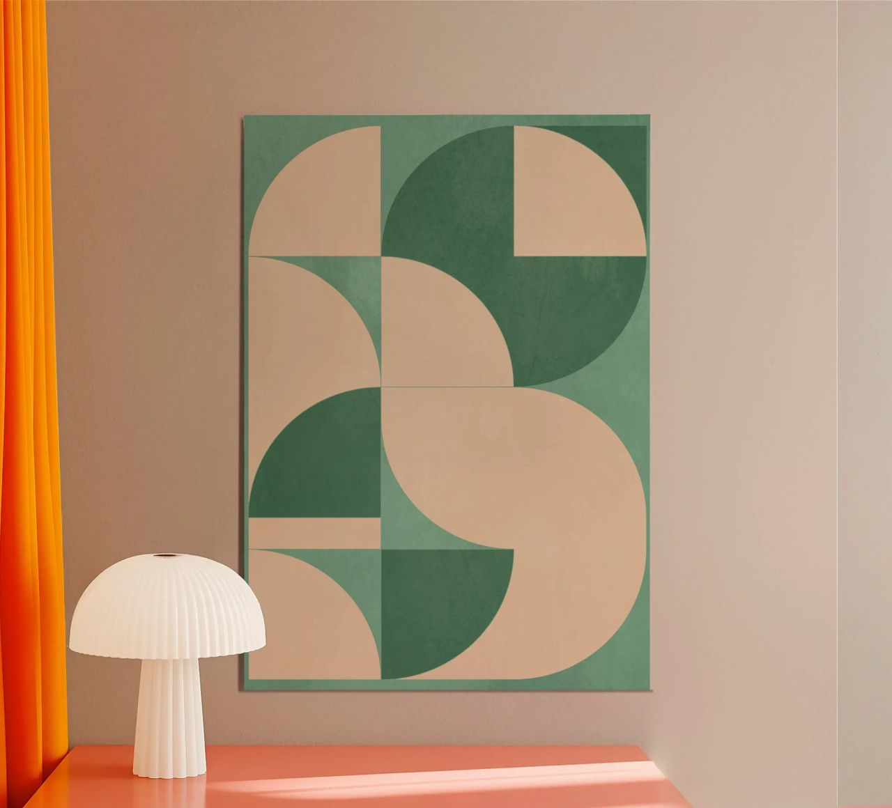 Moderne geometrische Formen 54 Poster von Gaite