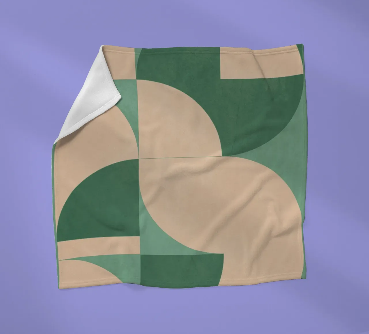 Forme geometriche moderne 54 coperta in pile da Gaite